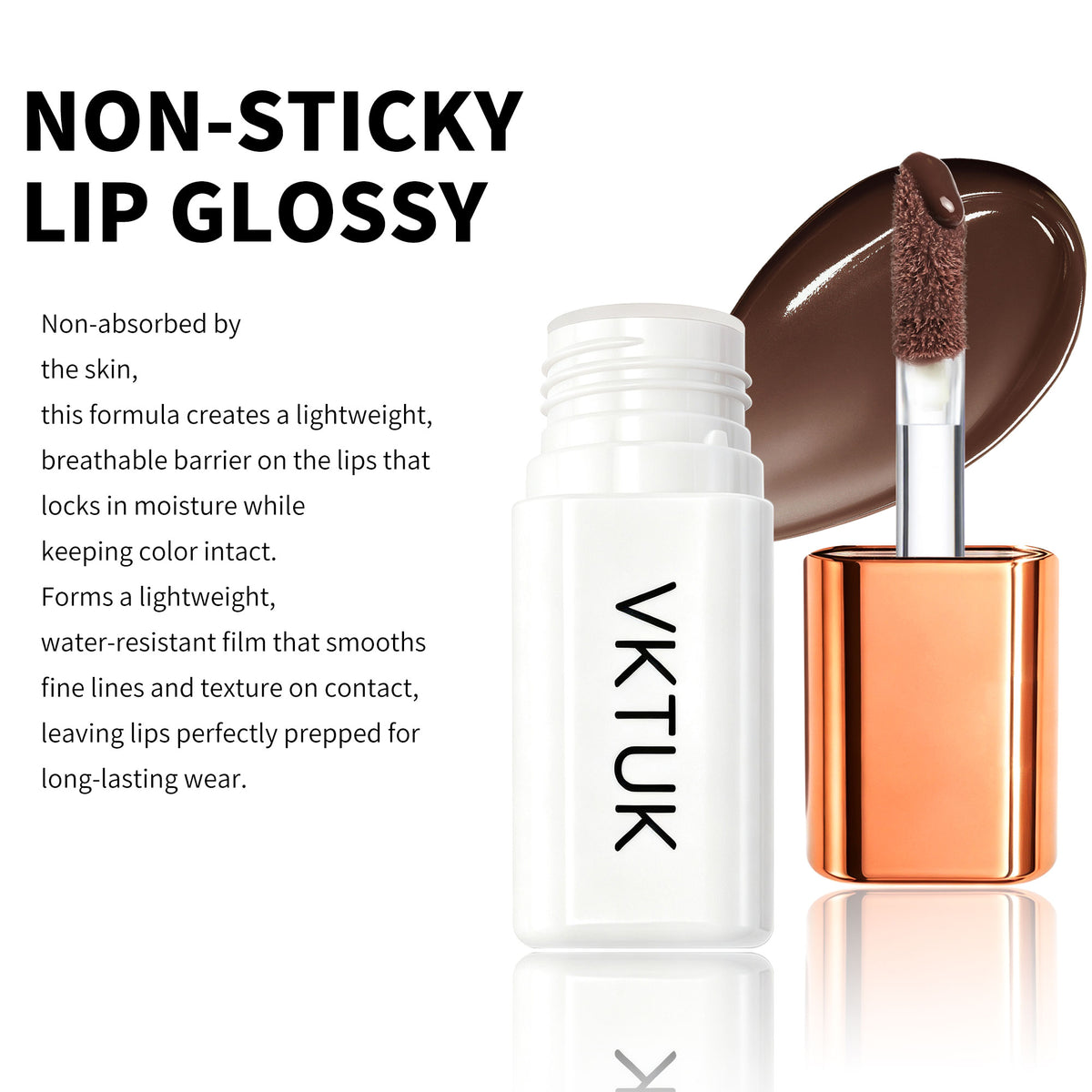 VKTUK 6 Shades Juicy Transfer-Proof Lip Glaze