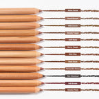 VKTUK 12 Shades Nude Lip Liner Set with Built-in Lip Brush