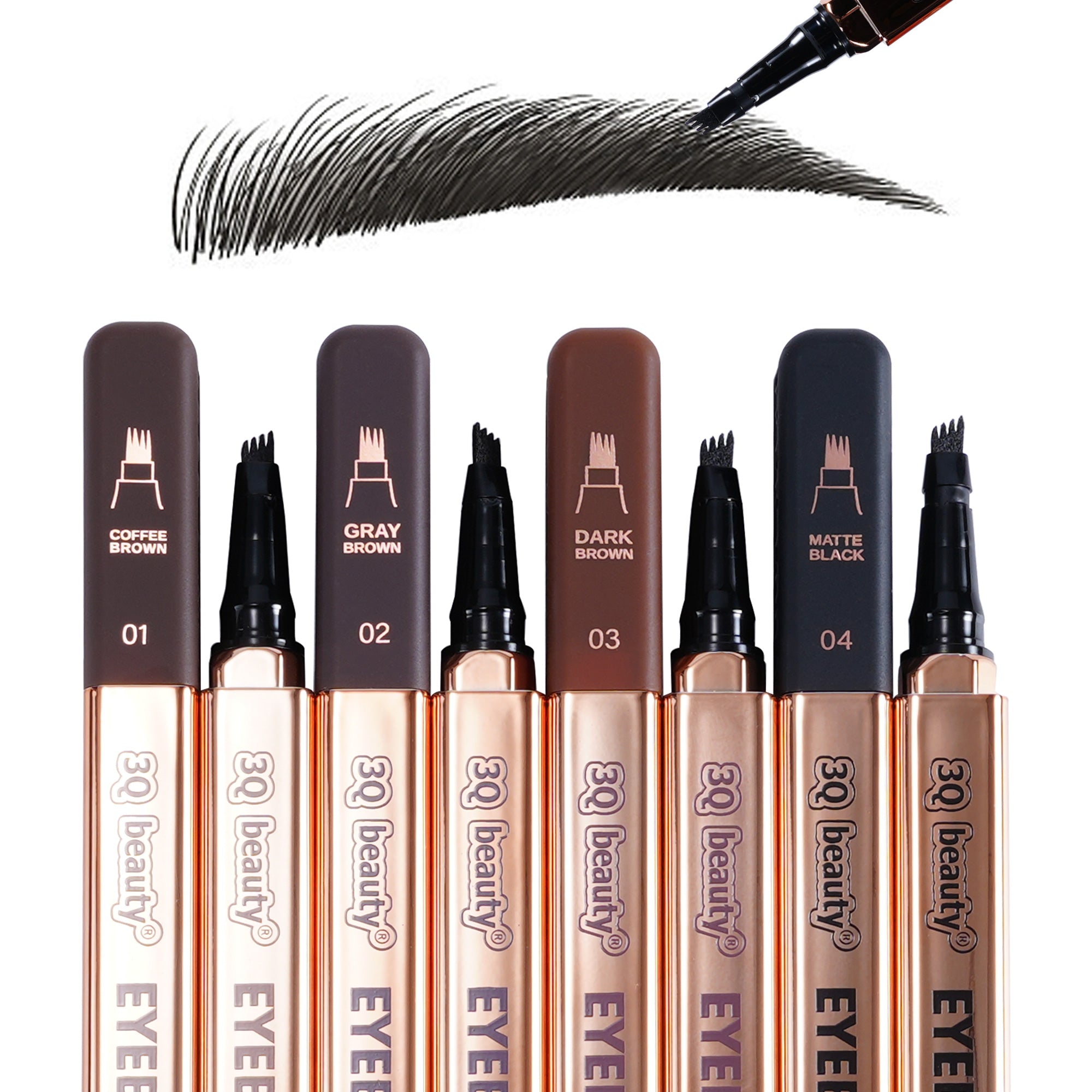 Vktuk Beauty Waterproof Eyebrow Pencil