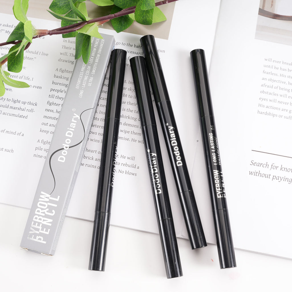 Vktuk-4 Pack Double-Headed Eyebrow Pencils