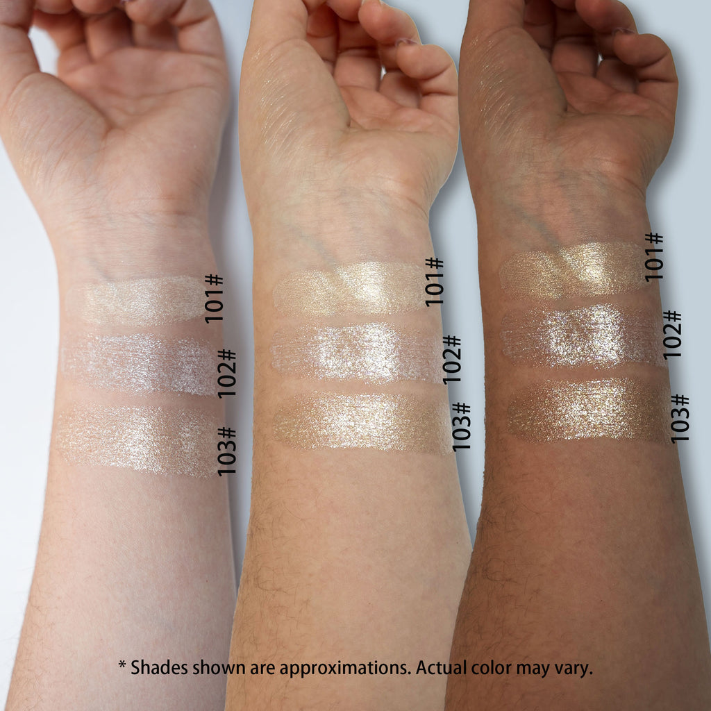 3Q Beauty 3-Color Highlighter & Bronzer