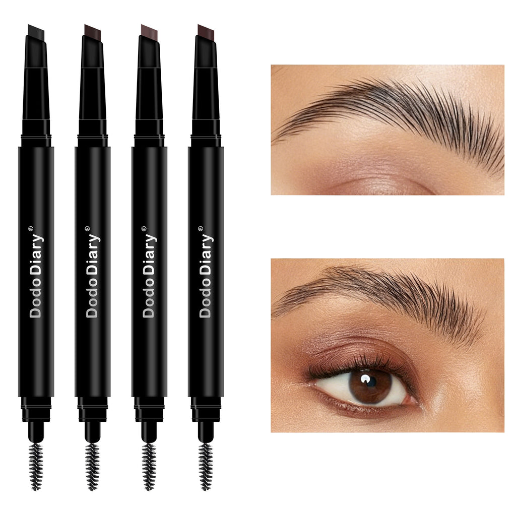 Vktuk-4 Pack Double-Headed Eyebrow Pencils