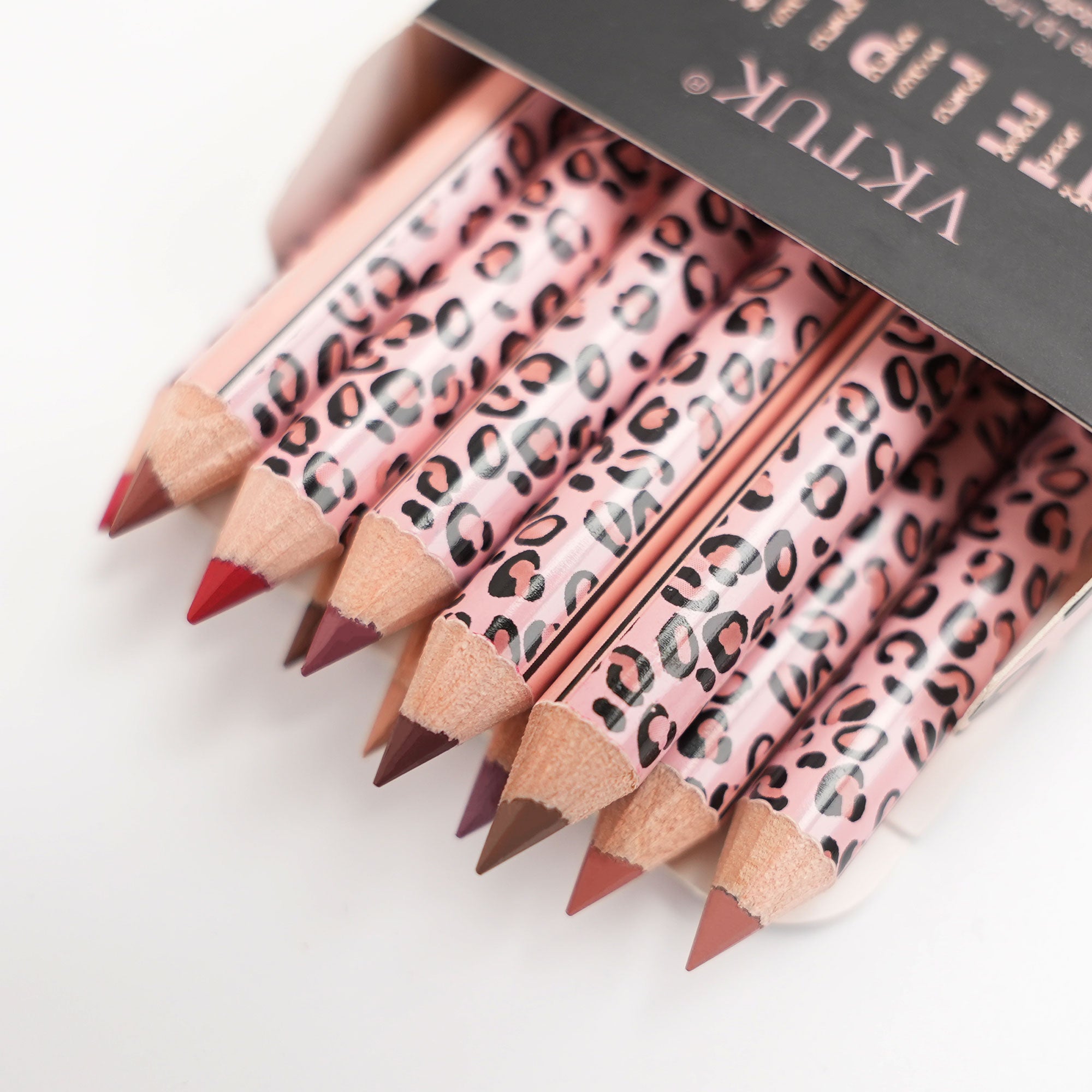VKTUK 12-Piece Nude Color Lip Liner