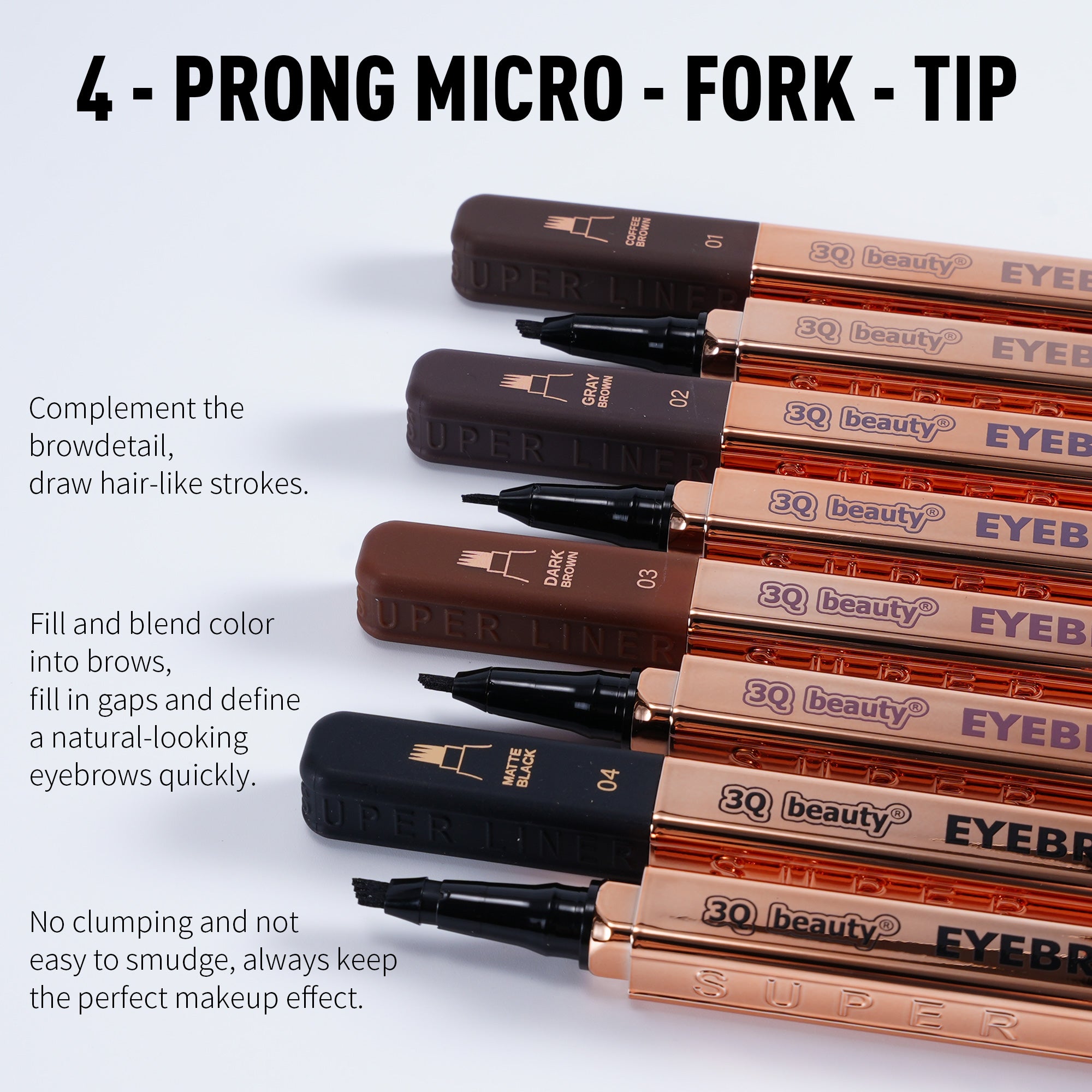 Vktuk Beauty Waterproof Eyebrow Pencil