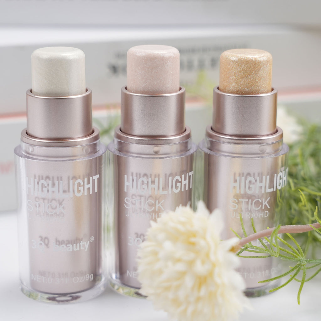 3Q Beauty 3-Color Highlighter & Bronzer