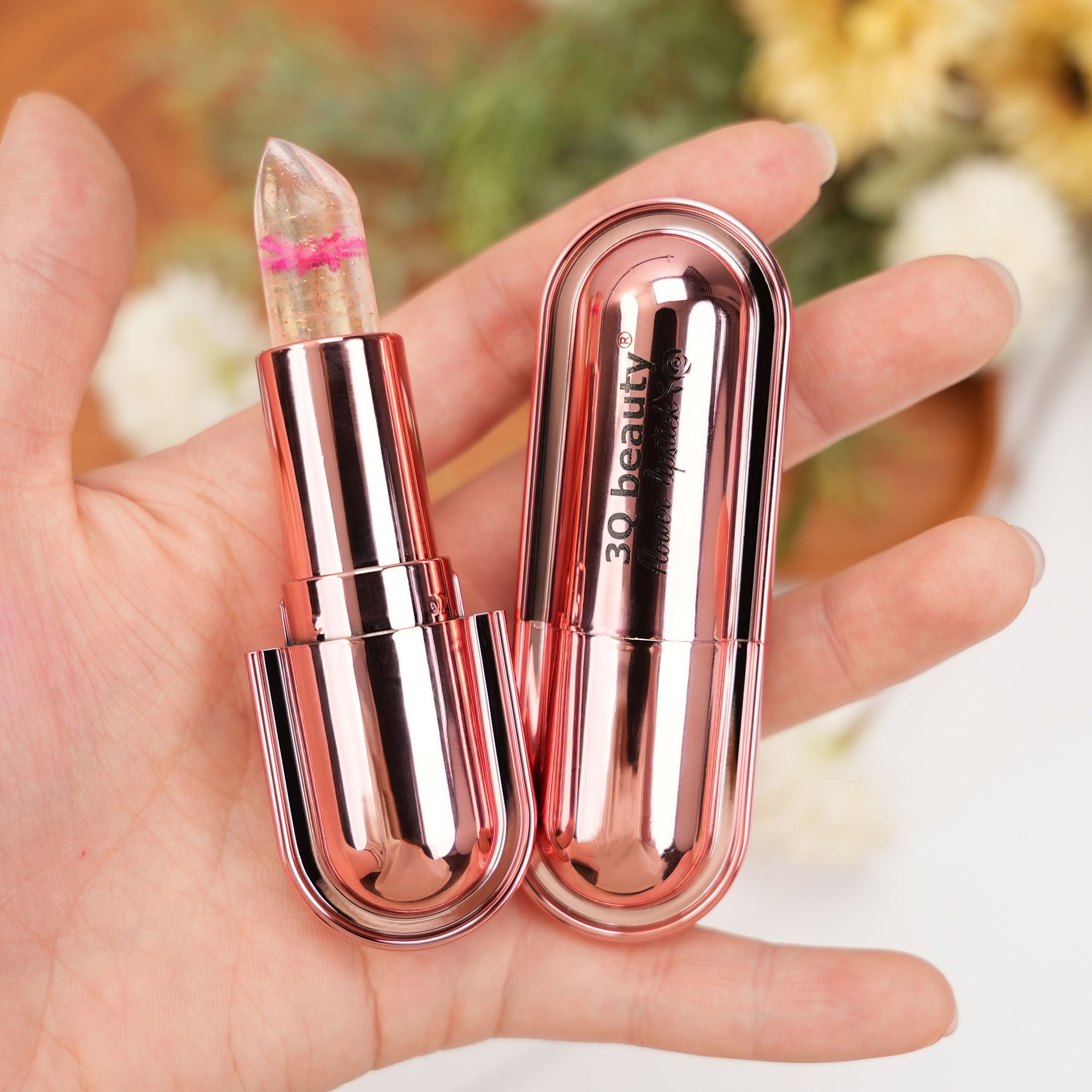 Vktuk-Flowers Warm Lipstick