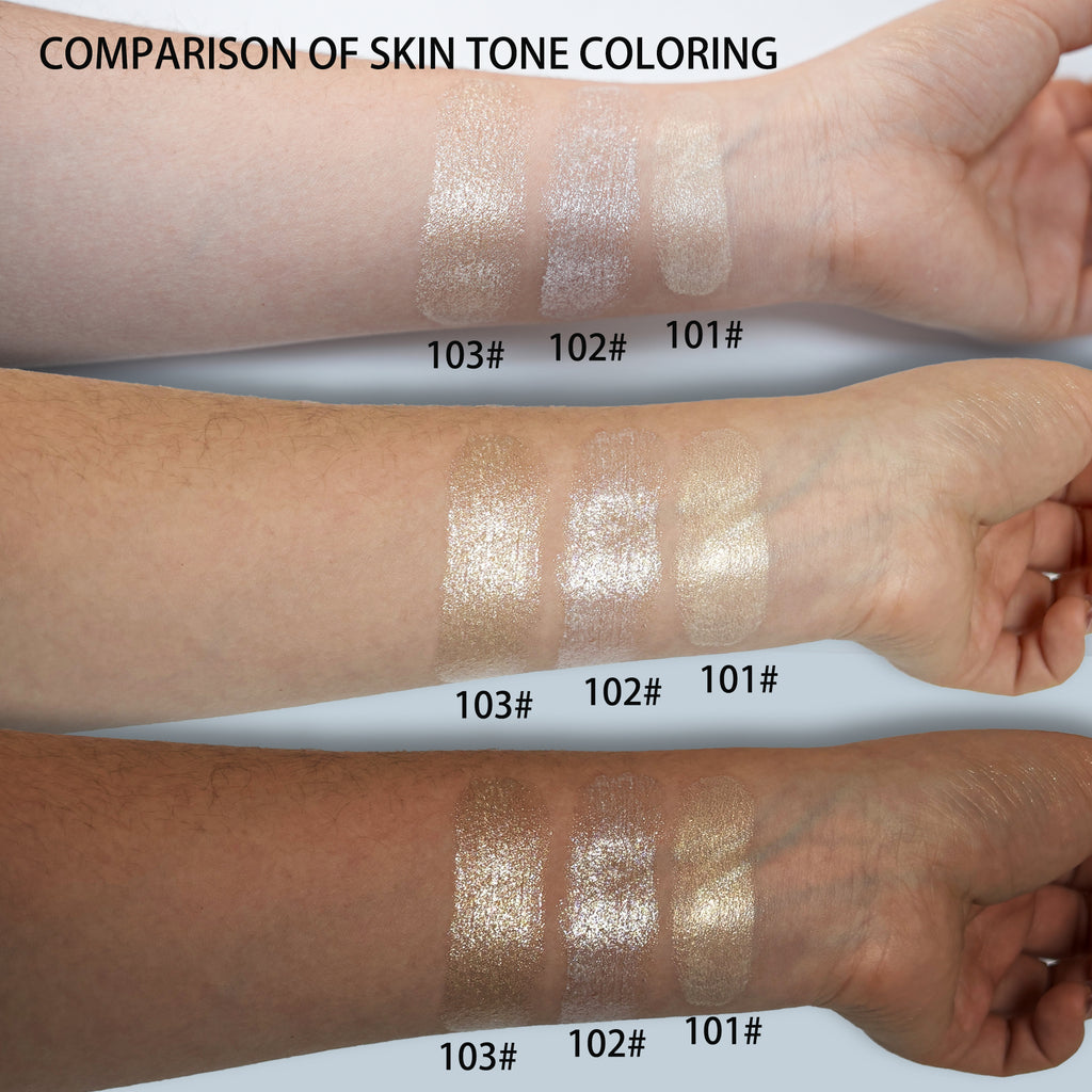 3Q Beauty 3-Color Highlighter & Bronzer