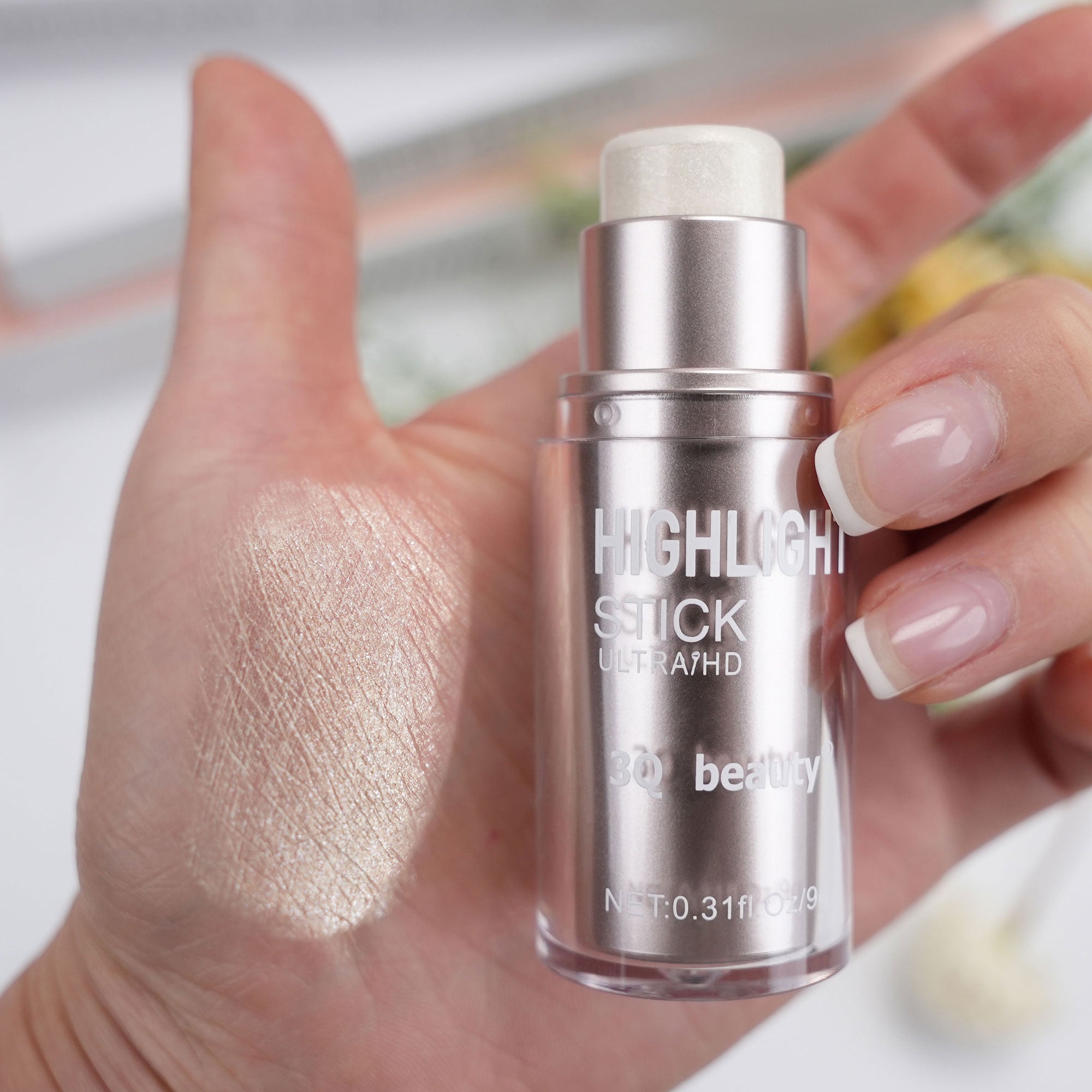 3Q Beauty 3-Color Highlighter & Bronzer