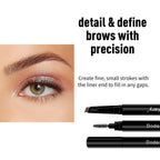 Vktuk-4 Pack Double-Headed Eyebrow Pencils