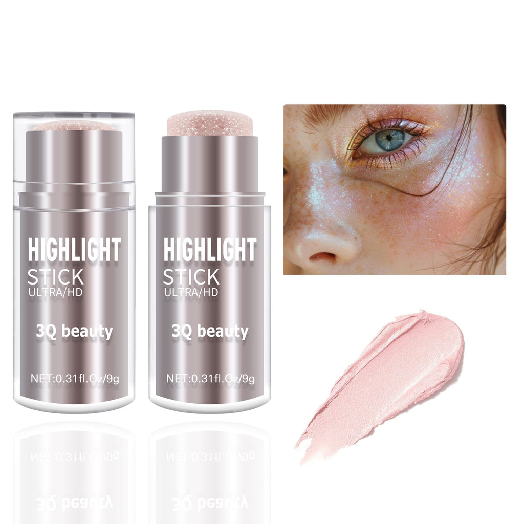 3Q Beauty 3-Color Highlighter & Bronzer