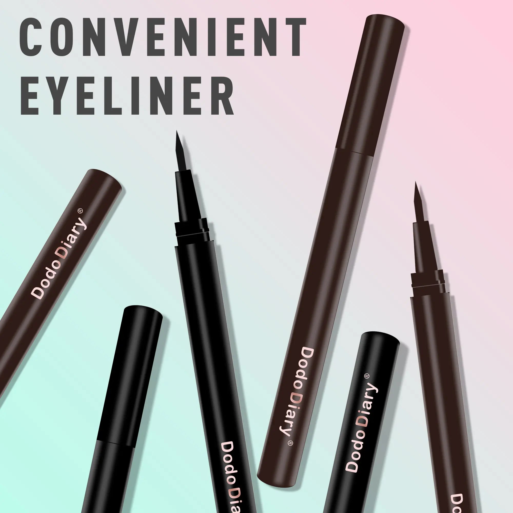 Vktuk-12Pcs Precision Eyeliner Pen Set