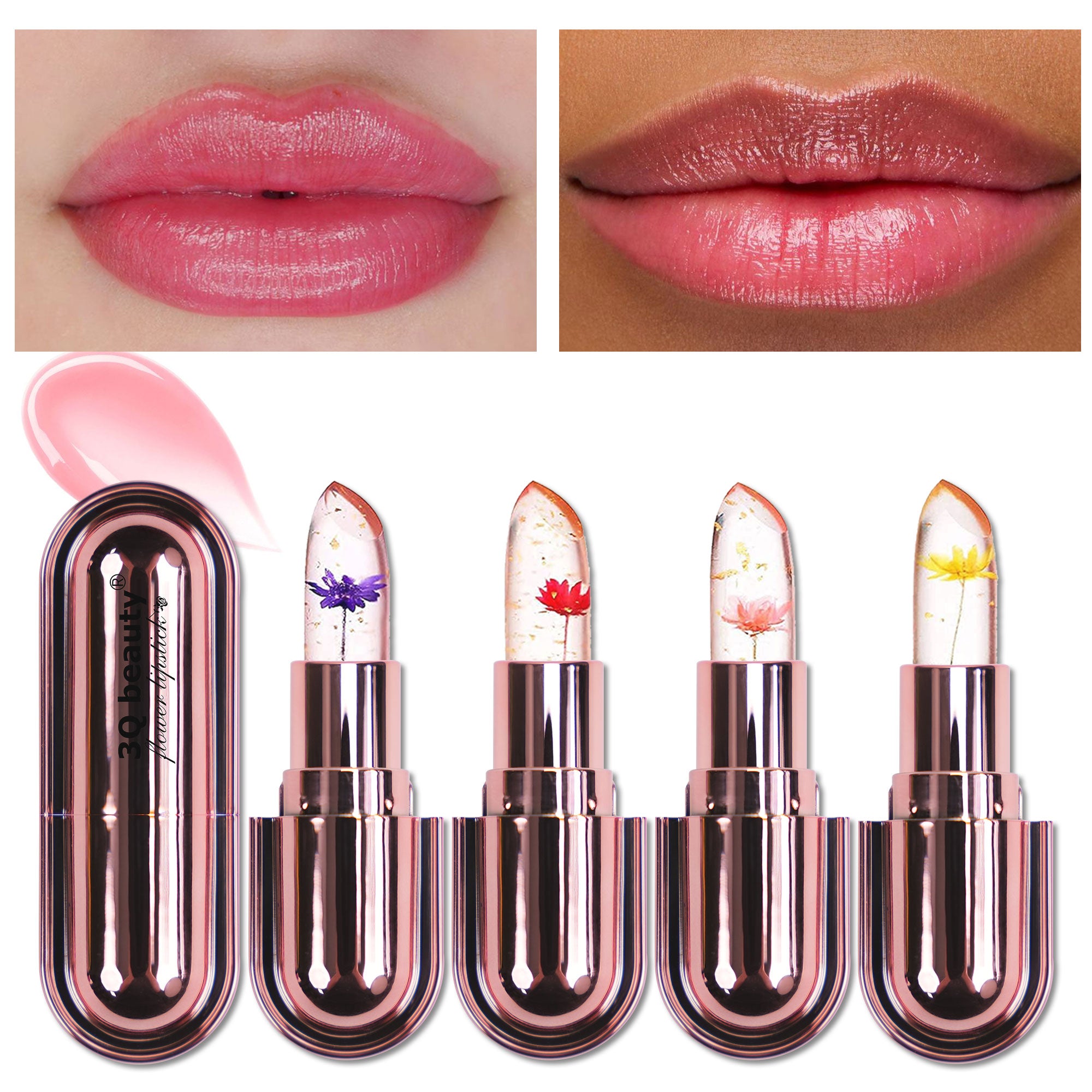 Vktuk-Flowers Warm Lipstick