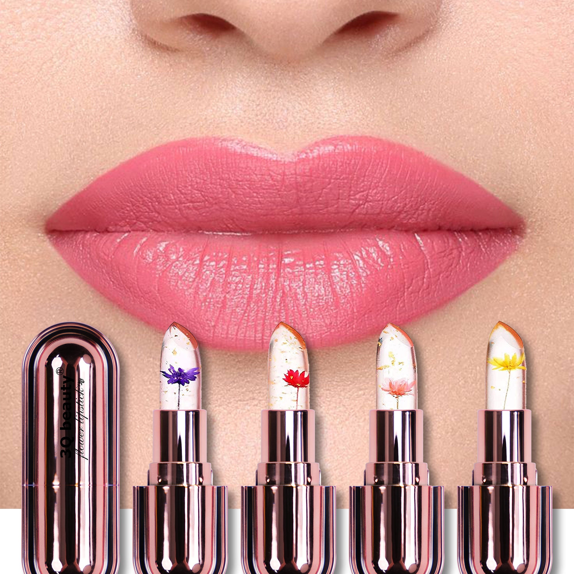 Vktuk-Flowers Warm Lipstick