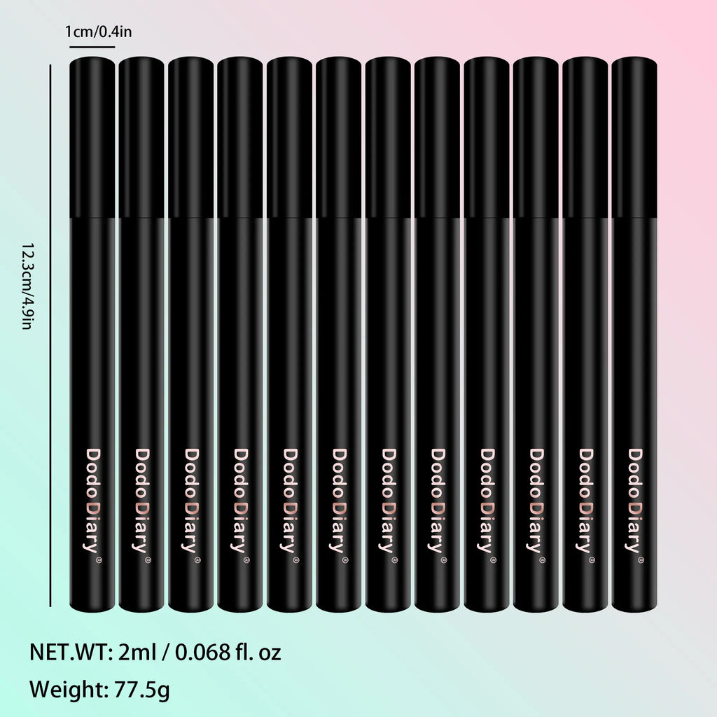 Vktuk-12Pcs Precision Eyeliner Pen Set