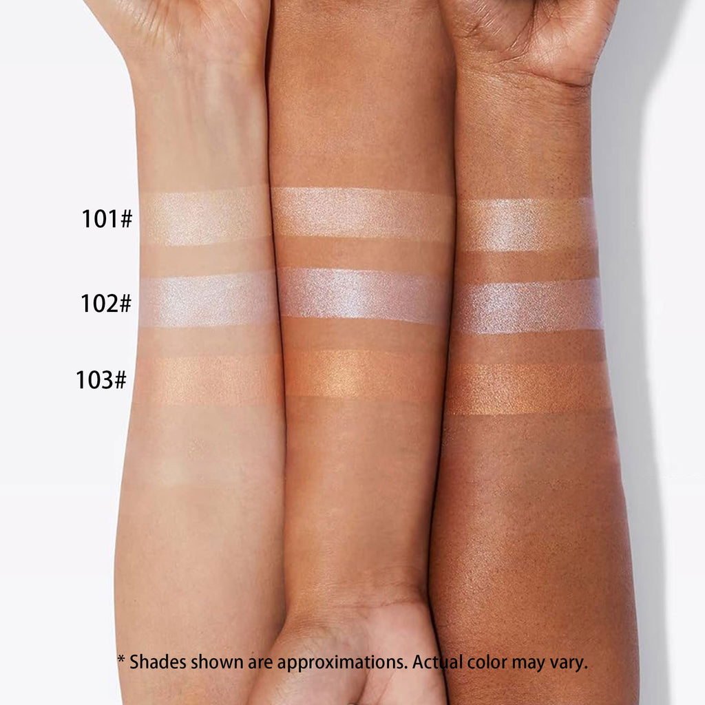 3Q Beauty 3-Color Highlighter & Bronzer