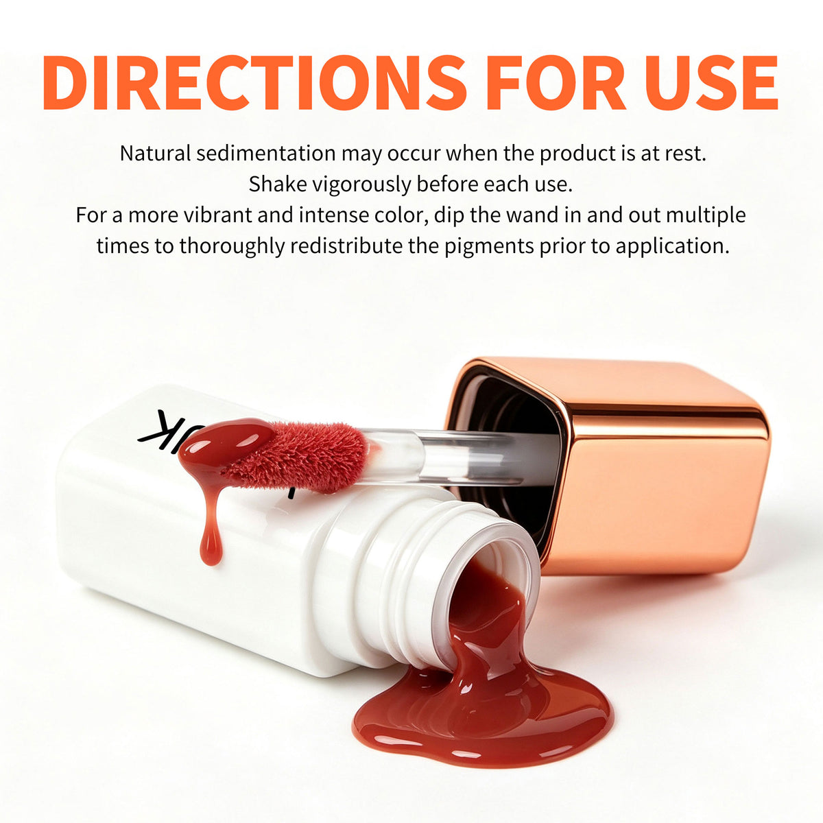 VKTUK 6 Shades Juicy Transfer-Proof Lip Glaze