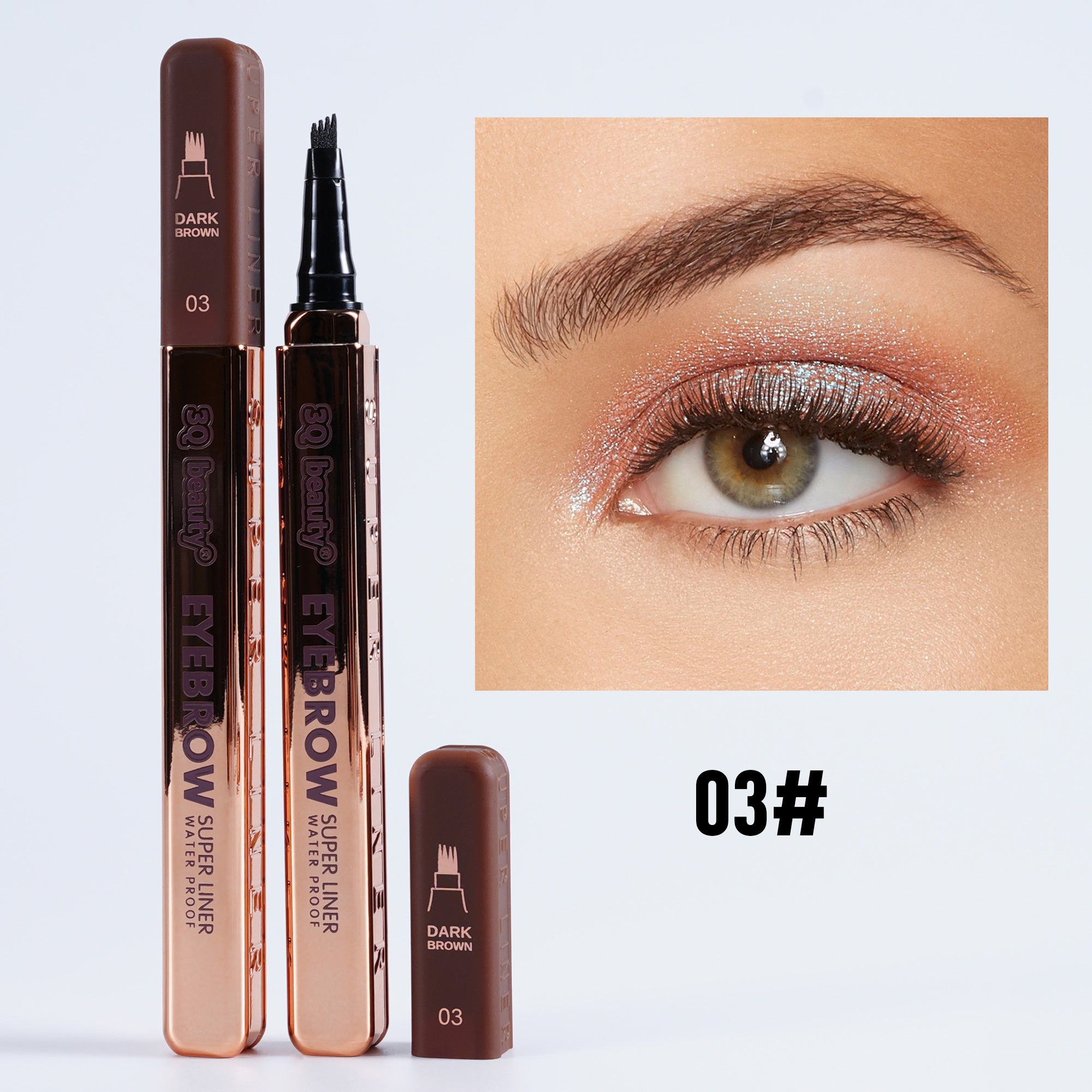 Vktuk Beauty Waterproof Eyebrow Pencil