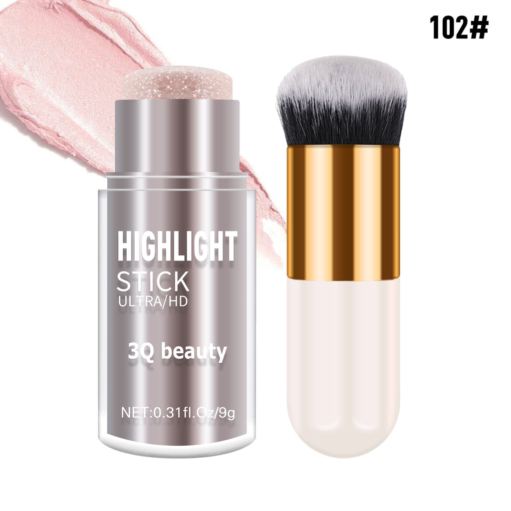 3Q Beauty 3-Color Highlighter & Bronzer