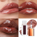 VKTUK 6-Color Fruity Flavor Lip Oil Set for Women - Hydrating, Plumping, Non-Sticky, Shiny, Long-Lasting Moisturizing Lip Makeup Kit