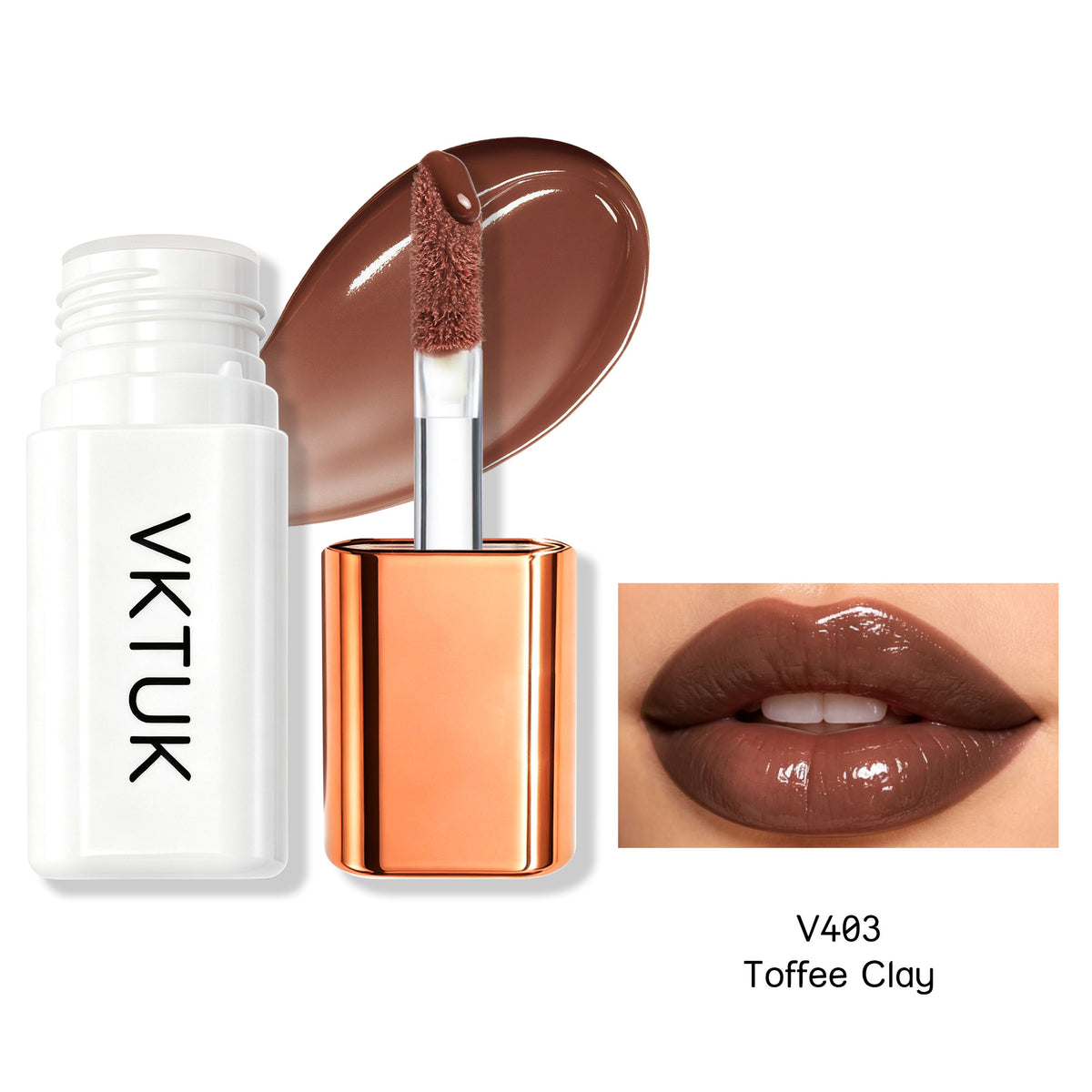 VKTUK 6 Shades Juicy Transfer-Proof Lip Glaze