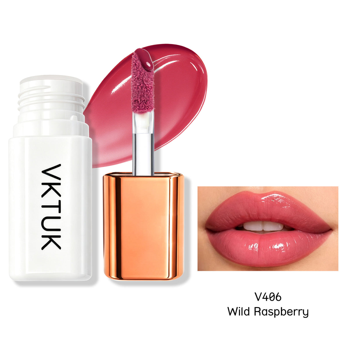 VKTUK 6 Shades Juicy Transfer-Proof Lip Glaze