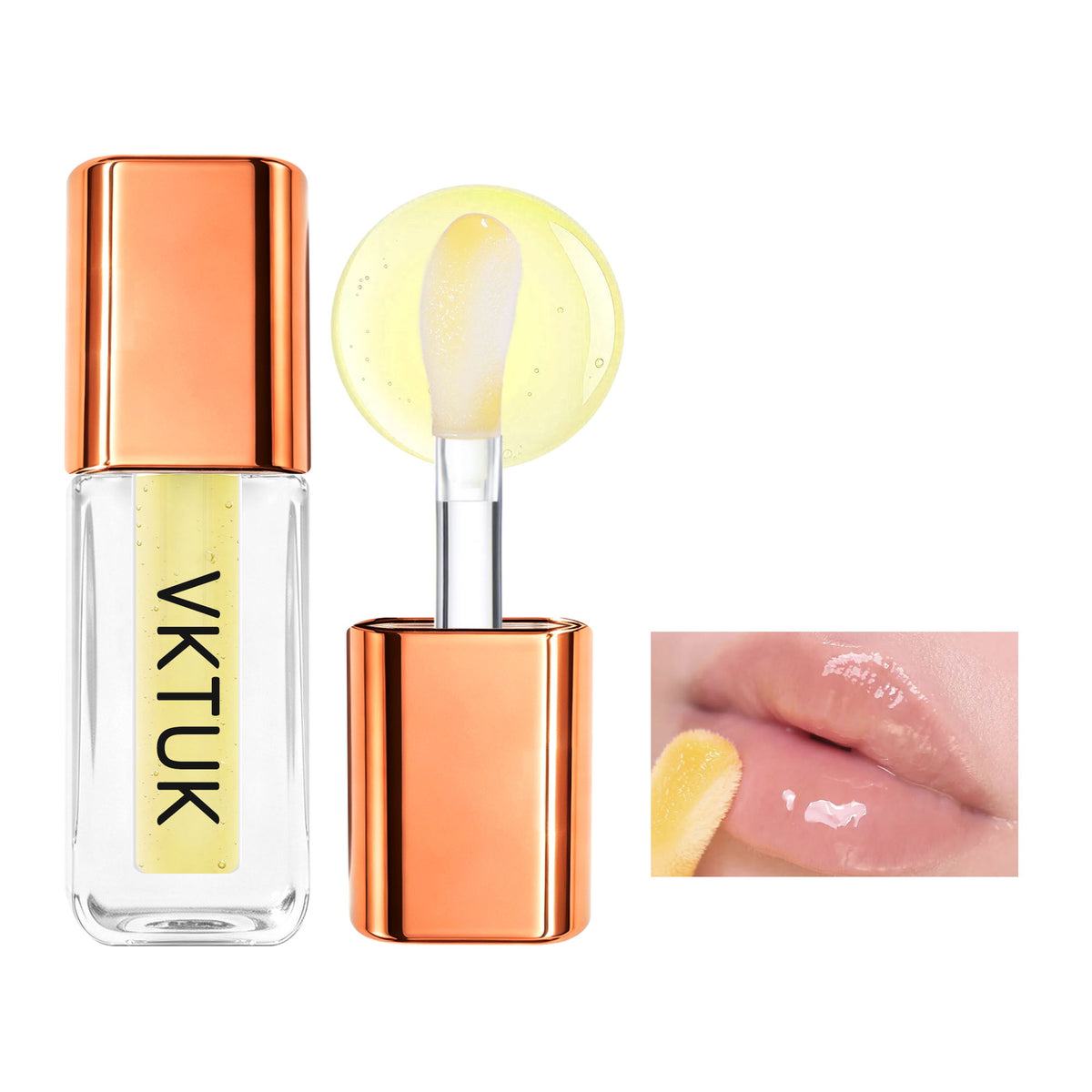 VKTUK 6 Shades Fruity Plumping Lip Oil Set