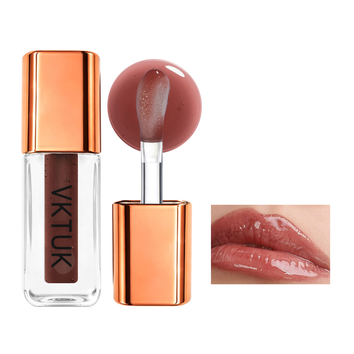 VKTUK 6 Shades Fruity Plumping Lip Oil Set