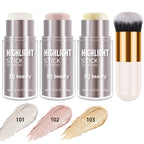 3Q Beauty 3-Color Highlighter & Bronzer