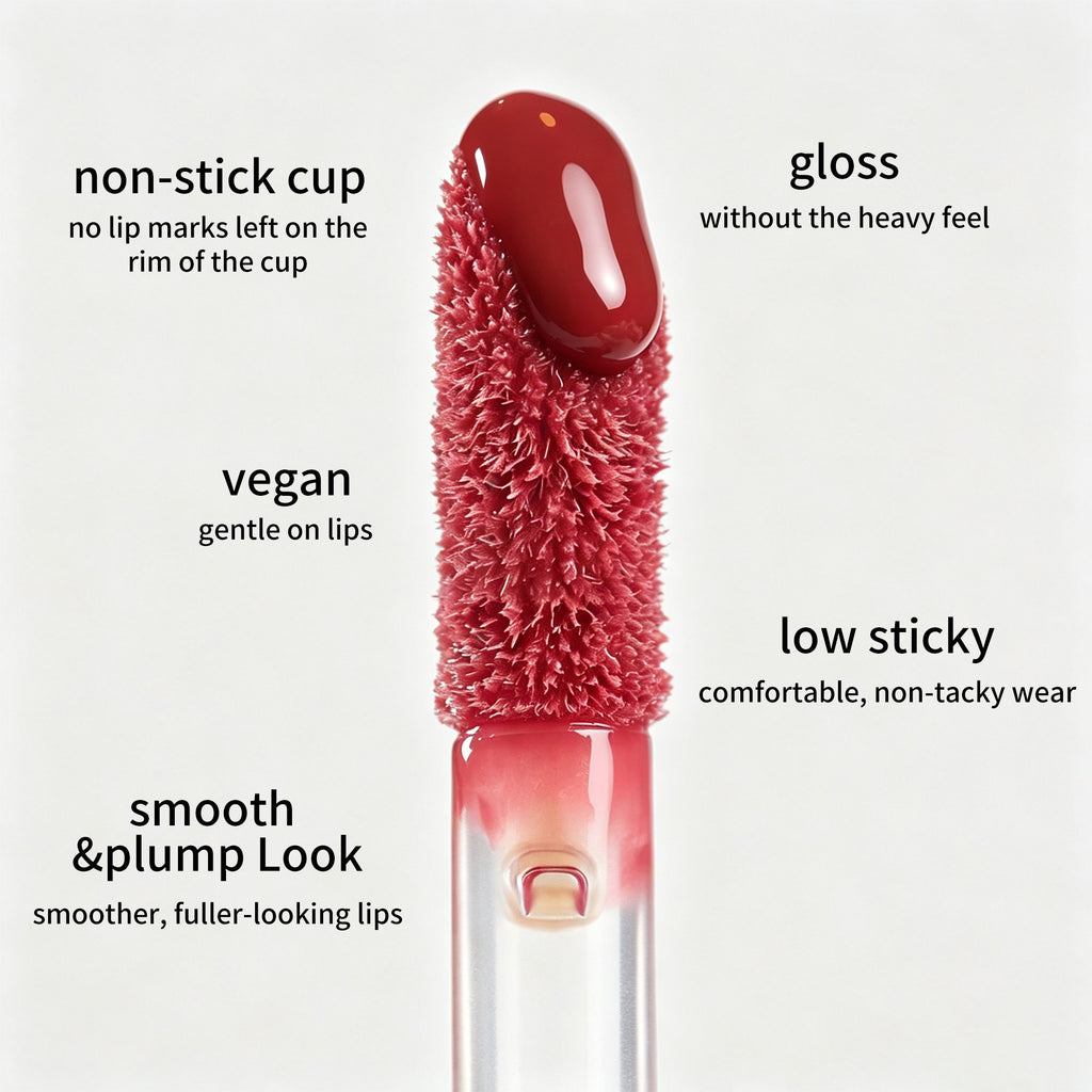 VKTUK 6 Shades Juicy Transfer-Proof Lip Glaze