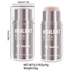 3Q Beauty 3-Color Highlighter & Bronzer