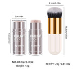 3Q Beauty 3-Color Highlighter & Bronzer