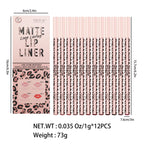 VKTUK 12-Piece Nude Color Lip Liner